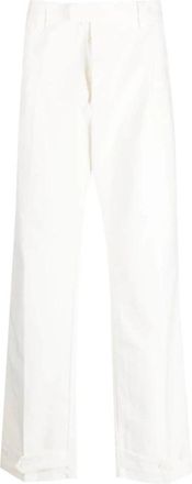 Winnie New York Broek met sluiting aan de onderkant - Heren - Wijde Broeken - Beige - W34 - Katoen - Broeken