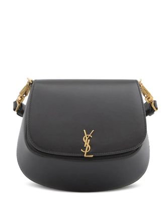 Saint Laurent mini Voltaire top-handle bag - women - CALFSKIN/Brass - OS - Black