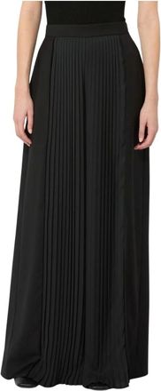 Max Mara Broeken, Dames, Blauw, S, Wide Broeken