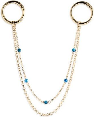 Chelsea28 Swag Chain Bag Charm in Gold at Nordstrom