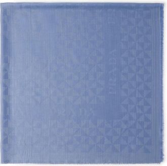 Prada Scialle in misto seta e lana - Blu