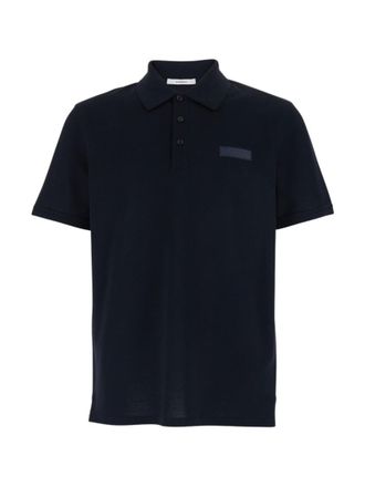 Givenchy Navy Blue Logo Polo