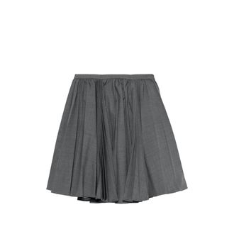 Shushu/Tong Pleated Midi Skirt