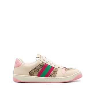 Gucci Sneakers, female, Multicolor, Size: 10 US GG Crystal Screener Sneakers