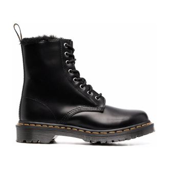 Dr. Martens 1460 Serena Veterlaarzen - Dames - Schoenen - Zwart - Maat: 36 EU Leer