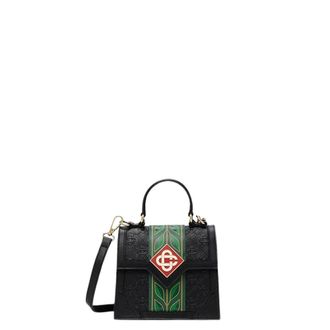 Casablanca Jeanne Bag - Dames - Handtassen - Zwart - ONE Size - Leer - Tassen