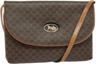 Celine Pre-owned Leather celine-bags - Dames - Vintage Schoudertas - Bruin - ONE Size - Leer - Vintage