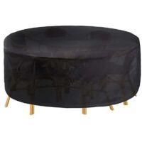 OEM Funda Para Mesa De Jard&iacute;n Circular, Mesa Redonda Y Sillas De Patio, Funda Resistente De Oxford Para Muebles De Exterior, Resistente Al Viento, Al Agua