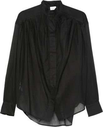 Andamane The Andamane Shirt - Dames - Overhemden - Zwart - XS - Overhemden
