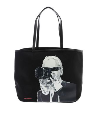 Karl Lagerfeld Tote Karl Legend Photographer bag