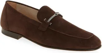 Tod's Barretta Loafer in Marrone Africa at Nordstrom, Size 10.5Us
