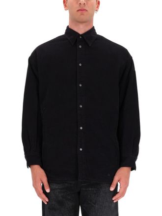Diesel Black Relaxed Solid Shirt