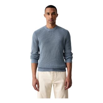 Guess Truien & Vesten, Heren, Blauw, XL, Katoen, Manny Sweater