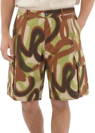 Dsquared2 Multicolor Abstract Shorts