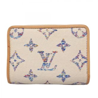 Louis Vuitton Multi-Color White Wallet (Bi-Fold) (Pre-Owned)