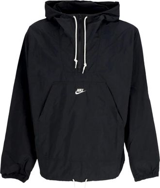 Nike Heren Windjack Zwart/Wit - Heren - Windbreakers - Zwart - XL - Fitness