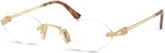 Miu Miu Dames, Accessoires, Geel, Maat: 51 MM