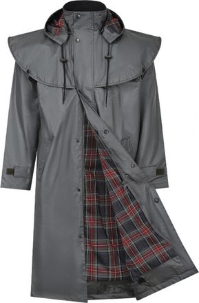 Bisley New Frogmore Lightweight Rain Jacket, Wind-Repellent and Water-Resistant, with Leg Straps and Back Slits, Suitable for Riders and Cyclists - Green - M