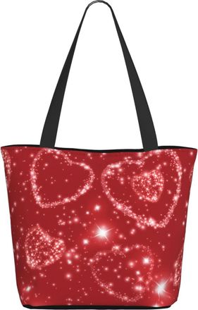 AOOEDM ValentineS Day Ladies Shopping Bag 13x11x7in Gift For Mom, Daughter, Wife,Etc
