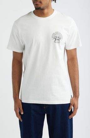 Rip Curl Sunrise Logo Cotton T-Shirt in Hawaii Bone at Nordstrom, Size Xx-Large