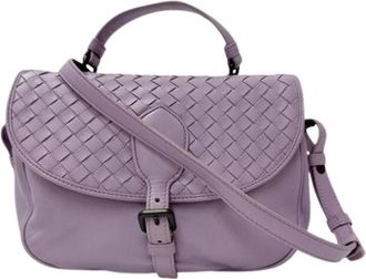Bottega Veneta Pre-owned Vintage Schoudertas - Dames - Vintage Schoudertas - Paars - ONE Size - Vintage