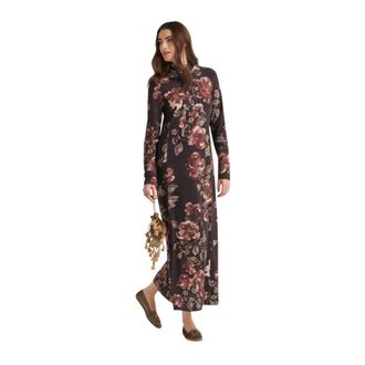 Maliparmi Frosted Blossom Jurk - Dames - Casual kleedjes - Veelkleurig - 2XL - Kleedjes