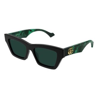 Gucci Gg1753S Zonnebril - Dames - Accessoires - Zwart - Maat: 53 MM Nylon