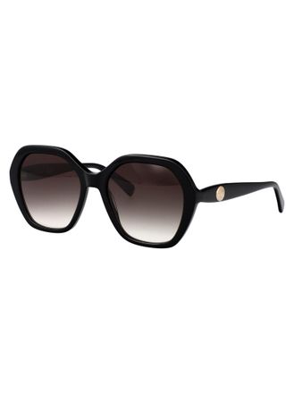 Longchamp Womens Sunglasses Black Acetate