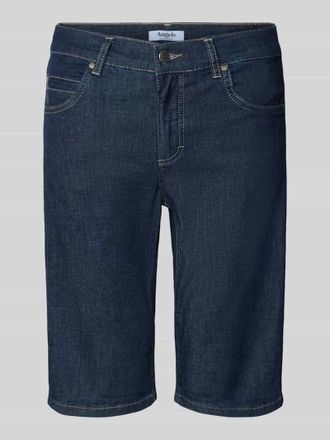 Angels Regular Fit Bermudas aus Denim mit Umschlag in Blau, Gr&ouml;&szlig;e 42