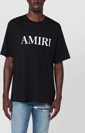 Amiri crew neck logo cotton t-shirt