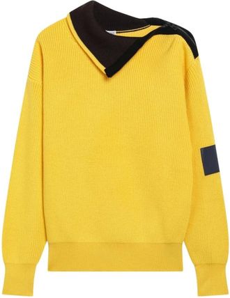 Loewe Jersey con cremallera - Knitwear - Mujer - Amarillo - S