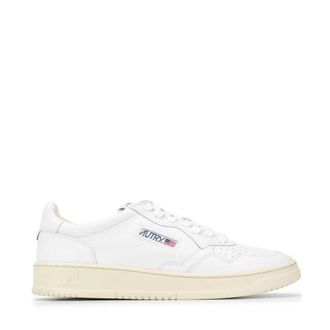 Autry Medalist Lage Sneakers - Heren - Sneakers - Wit - 40 EU - Katoen - Schoenen