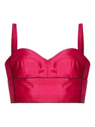 Tory Burch Tory Burch Silk Bra Top
