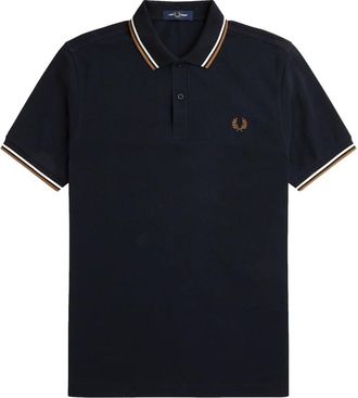 Fred Perry M3600 Polo - Heren - Polos - Blauw - S - Katoen - Tops