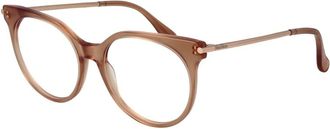 Max Mara Accessoires, Dames, Bruin, ONE Size, Roze Acetaat Dames Optische Monturen