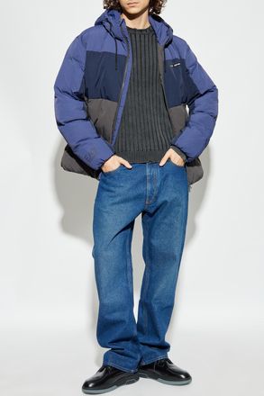 Emporio Armani Insulated Jacket With Logo, Mens, Blue