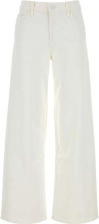 Mother Dames, Jeans, Wit, Maat: W24 Denim