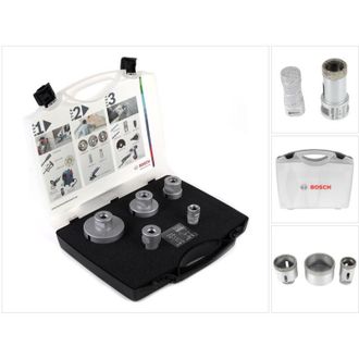 Bosch Professional - Juego De 5 Brocas De Diamante En Seco Para Cer&aacute;mica (para Cer&aacute;mica, Accesorios Para Amoladoras Angulares)