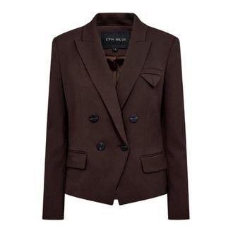Copenhagen Muse Blazers - Dames - Jassen - Bruin - Maat: XS