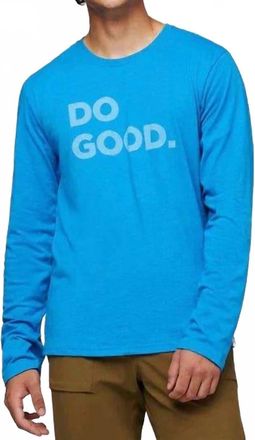 Cotopaxi Do Good Long Sleeve T-Shirt In Saltwater