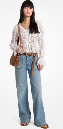 Michael Kors Violette Stretch Denim Jeans