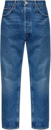 A Gold E 90s Jean Mid Rise Loose Fit - Heren - Regular Fit Jeans - Blauw - W31 - Katoen - Jeans