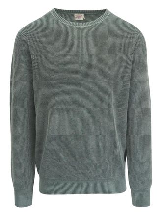 Faherty crew-neck jumper - Green