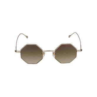 Gucci Geometrische zonnebril - unisex - Accessoires - Geel - Maat: 41 MM