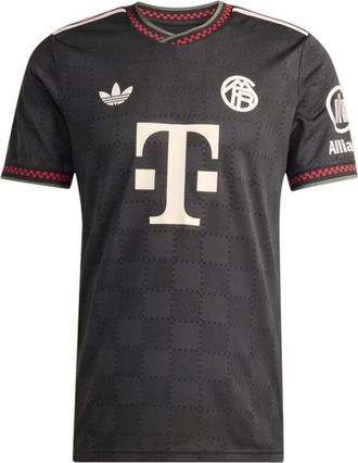 adidas FC Bayern 2025/2026 Third Authentic Asia Sizing Black Halo Ivory KE6802