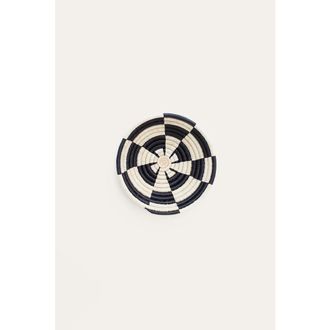 Indego Africa Mini Geo Raffia Plateau in None at Nordstrom