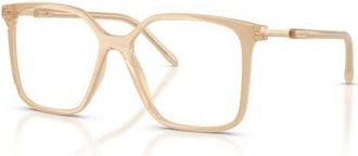 A|X Armani Exchange 53mm Irregular optical glasses in Brown at Nordstrom