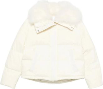 Yves Salomon Mujer, Chaquetas, Blanco, Talla: XS