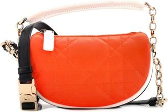 Dior Vibe Cannage Quilt Lambskin Mini hobo bag - Oranje