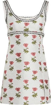 Giambattista Valli Abito corto con stampa a fiori - Toni neutri